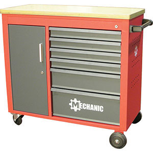 999GA - CARRELLI A BANCO E PORTAUTENSILI - Orig. Gedore red